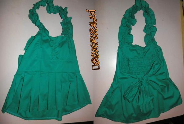 blusa frente única